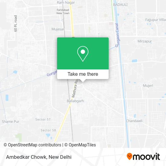 Ambedkar Chowk map