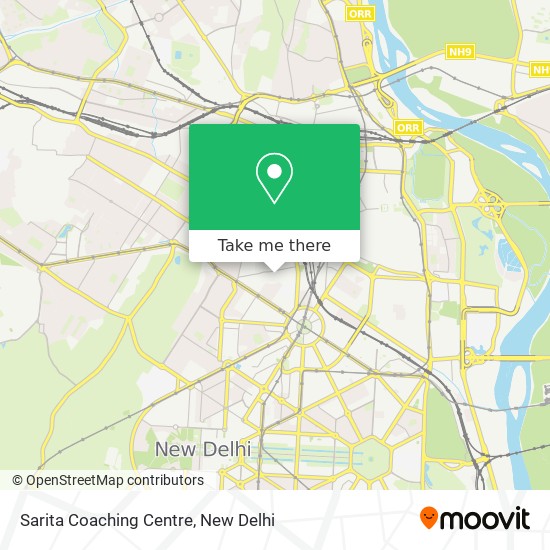 Sarita Coaching Centre map