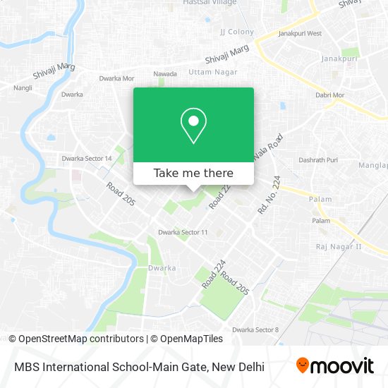 MBS International School-Main Gate map