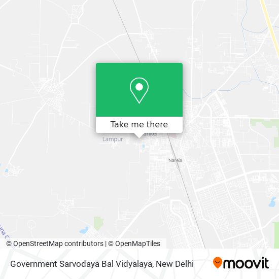 Government Sarvodaya Bal Vidyalaya map