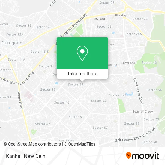 Kanhai map
