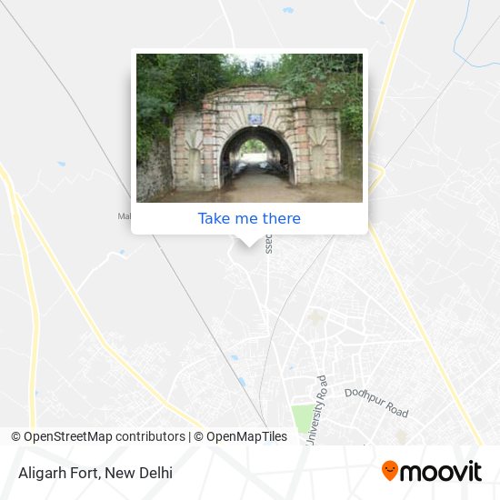 Aligarh Fort map