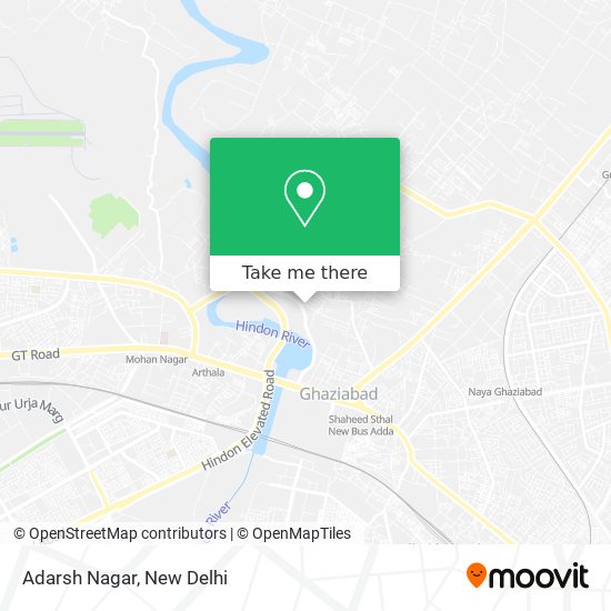 Adarsh Nagar map