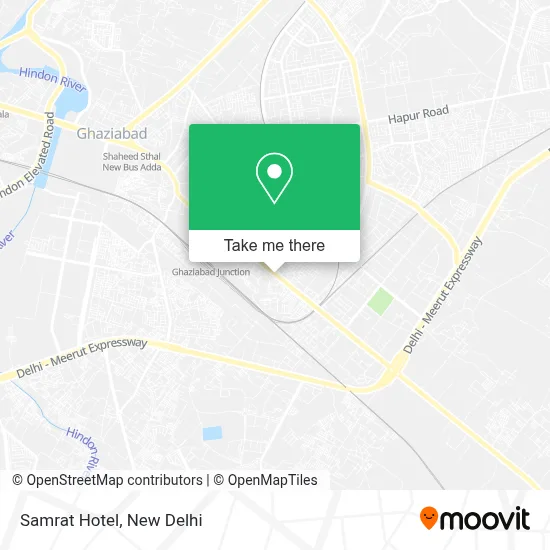 Samrat Hotel map