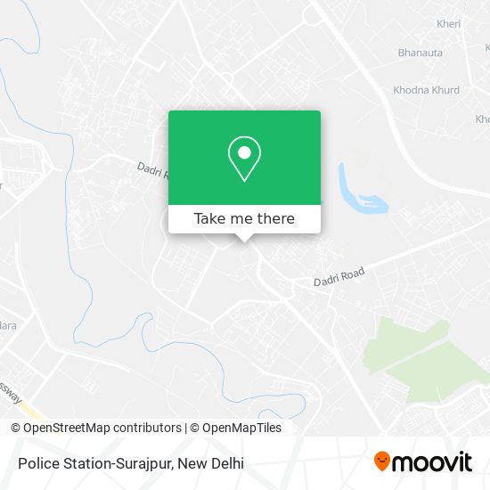 Police Station-Surajpur map