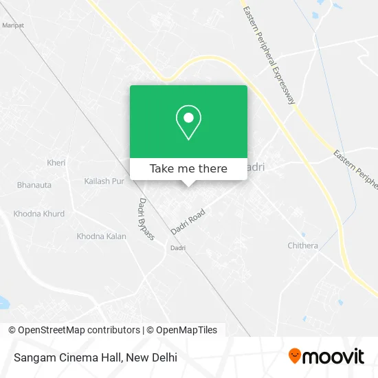 Sangam Cinema Hall map