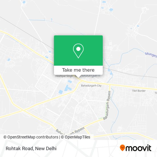 Rohtak Road map