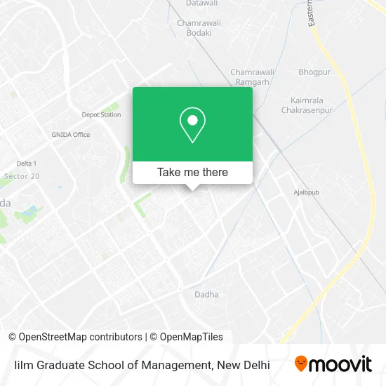 Iilm Graduate School of Management map