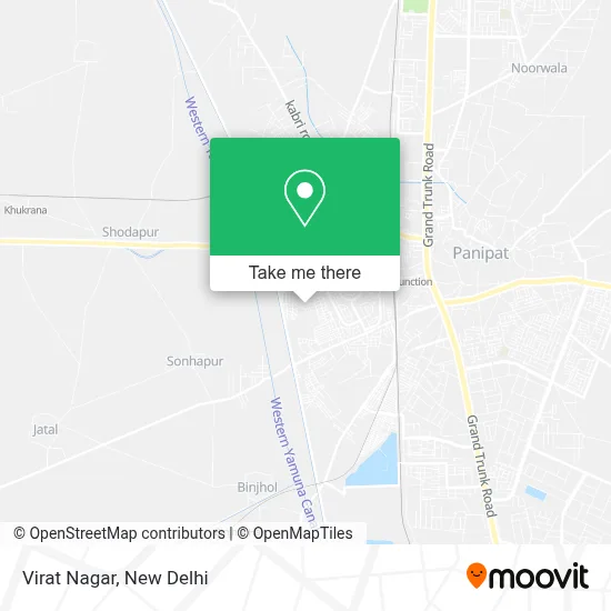 Virat Nagar map