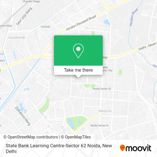 State Bank Learning Centre-Sector 62 Noida map