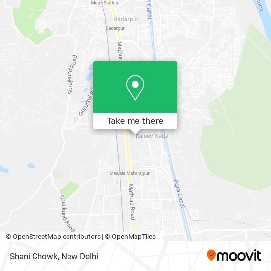 Shani Chowk map