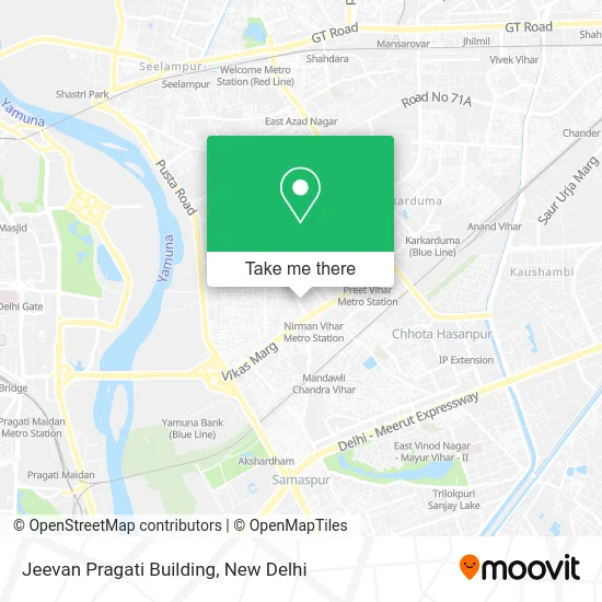 Jeevan Pragati Building map
