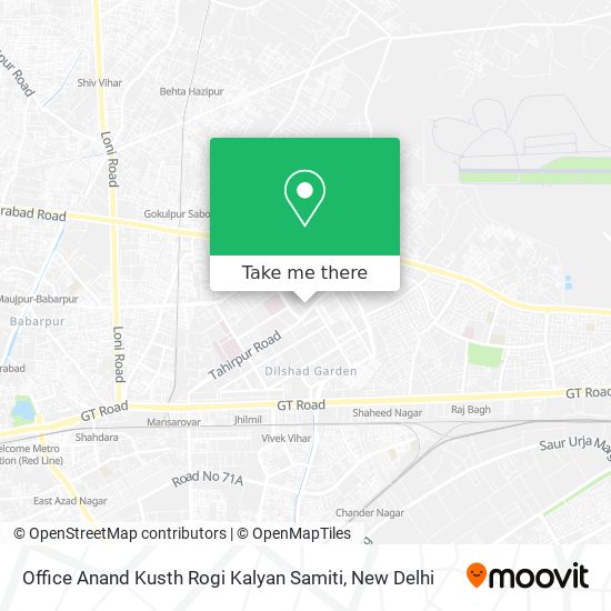 Office Anand Kusth Rogi Kalyan Samiti map