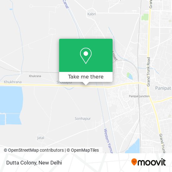 Dutta Colony map