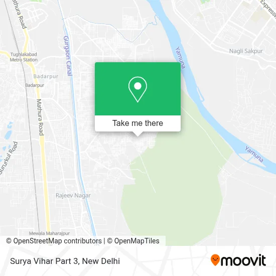 Surya Vihar Part 3 map