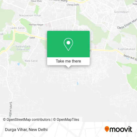 Durga Vihar map