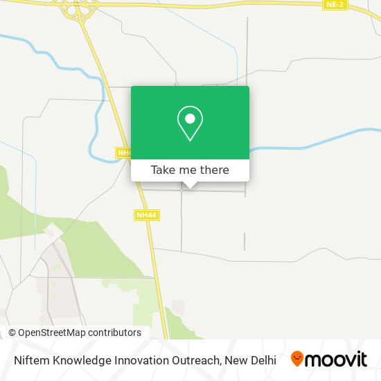 Niftem Knowledge Innovation Outreach map
