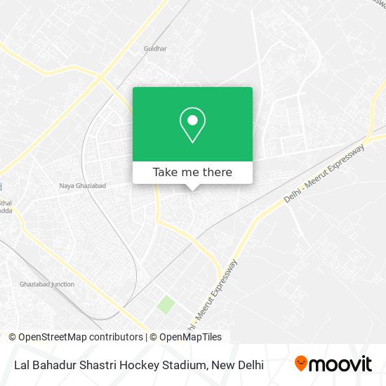 Lal Bahadur Shastri Hockey Stadium map