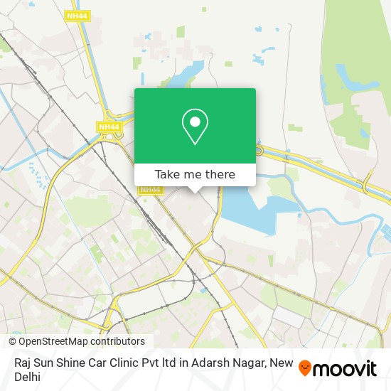Raj Sun Shine Car Clinic Pvt ltd in Adarsh Nagar map