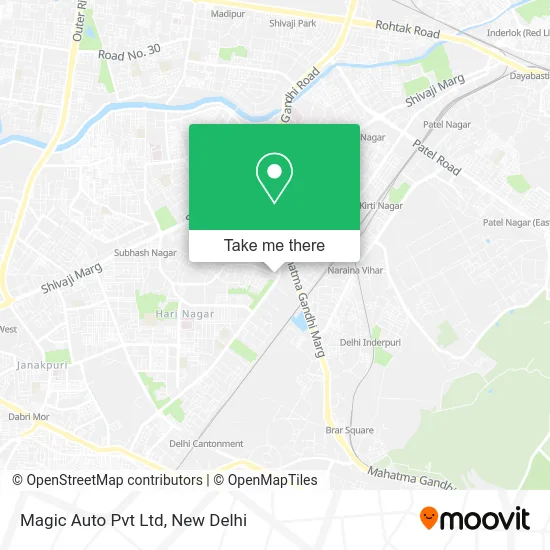 Magic Auto Pvt Ltd map