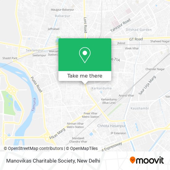 Manovikas Charitable Society map