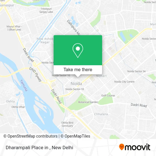 Dharampali Place in map