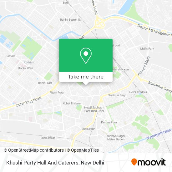 Khushi Party Hall And Caterers map