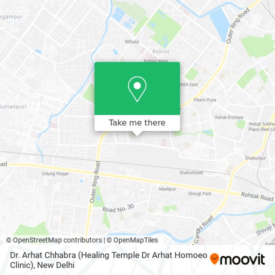 Dr. Arhat Chhabra (Healing Temple Dr Arhat Homoeo Clinic) map