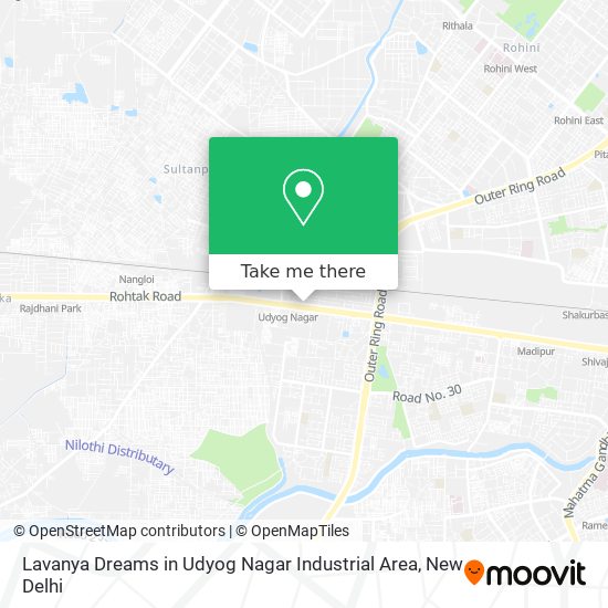 Lavanya Dreams in Udyog Nagar Industrial Area map