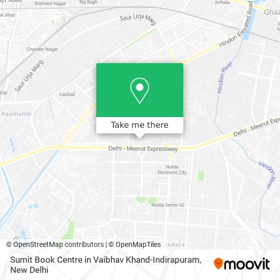 Sumit Book Centre in Vaibhav Khand-Indirapuram map