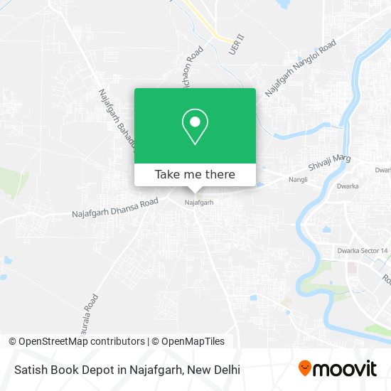 Satish Book Depot in Najafgarh map