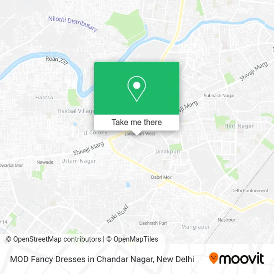 MOD Fancy Dresses in Chandar Nagar map
