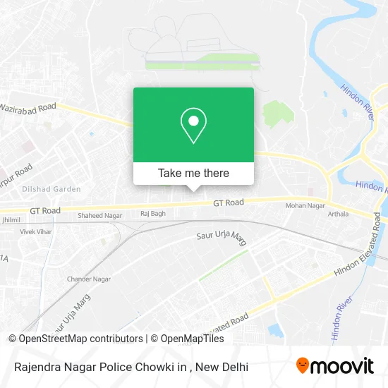 Rajendra Nagar Police Chowki in map