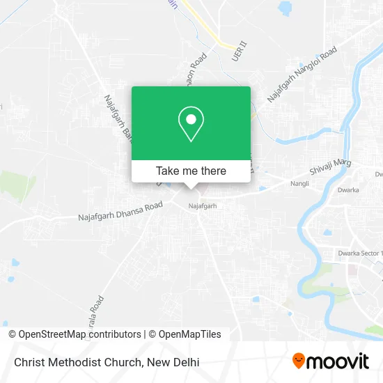 Christ Methodist Church map