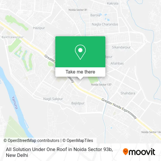 All Solution Under One Roof in Noida Sector 93b map