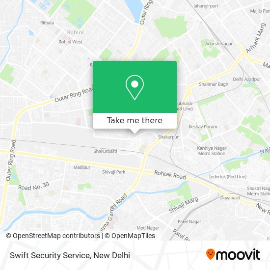 Swift Security Service map