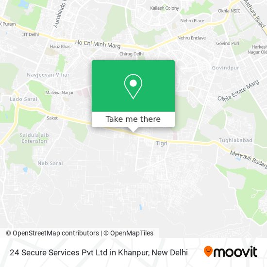 24 Secure Services Pvt Ltd in Khanpur map