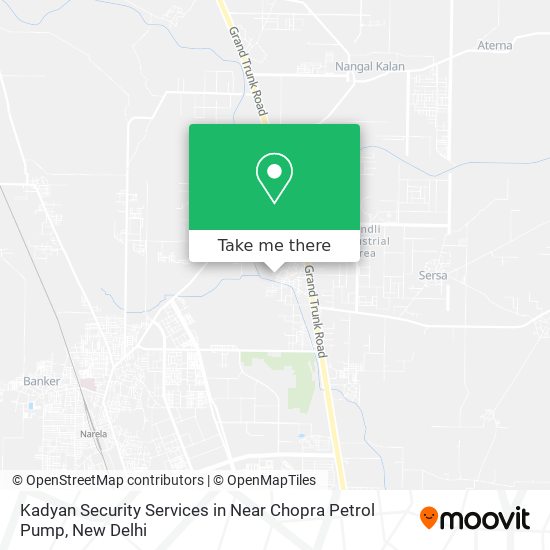 Kadyan Security Services in Near Chopra Petrol Pump map