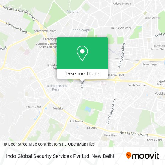 Indo Global Security Services Pvt Ltd map
