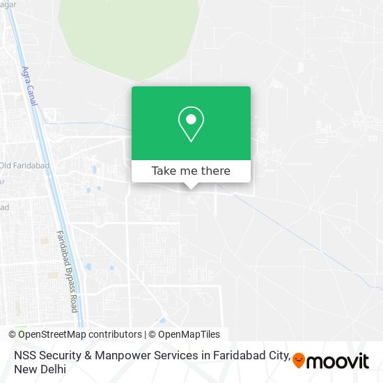 NSS Security & Manpower Services in Faridabad City map