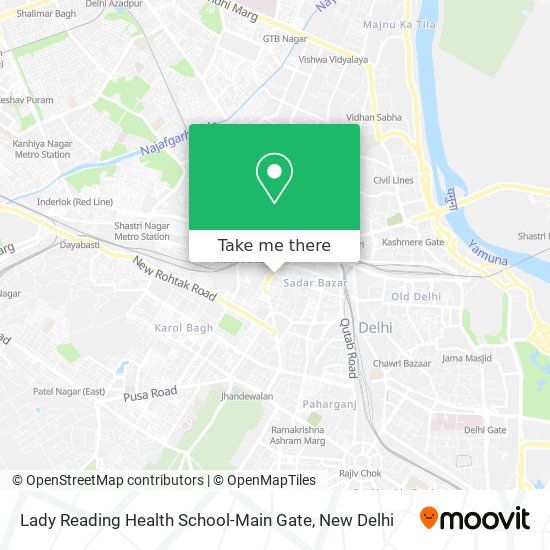 Lady Reading Health School-Main Gate map