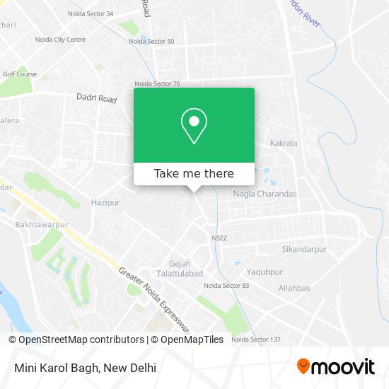 Mini Karol Bagh map