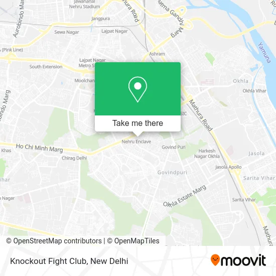 Knockout Fight Club map