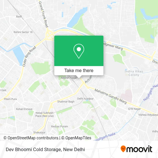 Dev Bhoomi Cold Storage map
