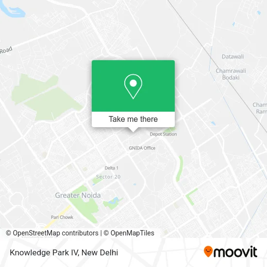 Knowledge Park IV map