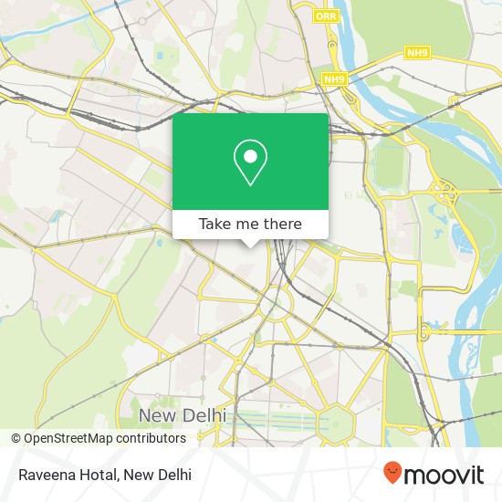 Raveena Hotal map