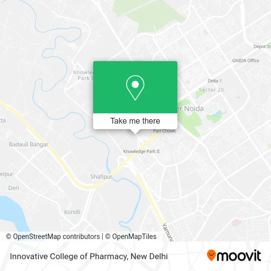 Innovative College of Pharmacy map