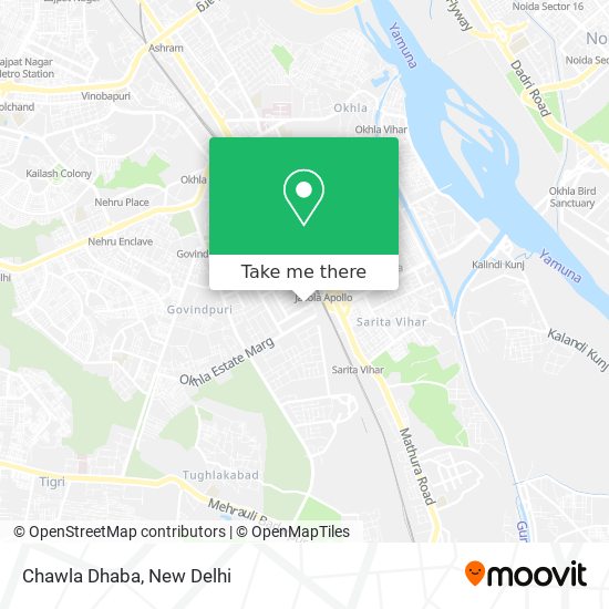 Chawla Dhaba map