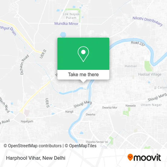 Harphool Vihar map