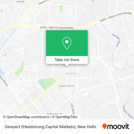 Genpact (Headstrong Capital Markets) map